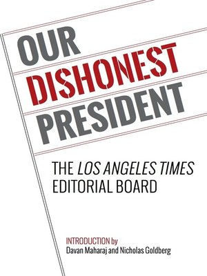 cover image of Our Dishonest President